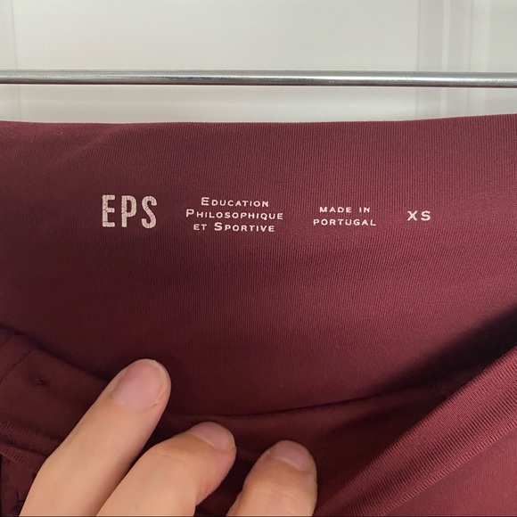 Sezane EPS Mauve Pink High Waisted Leggings Size XS - Picture 5 of 12